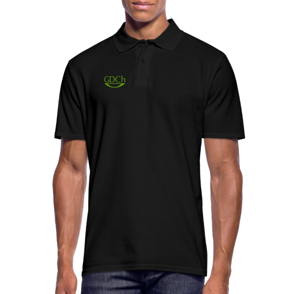 GDCh Männer Poloshirt - Schwarz
