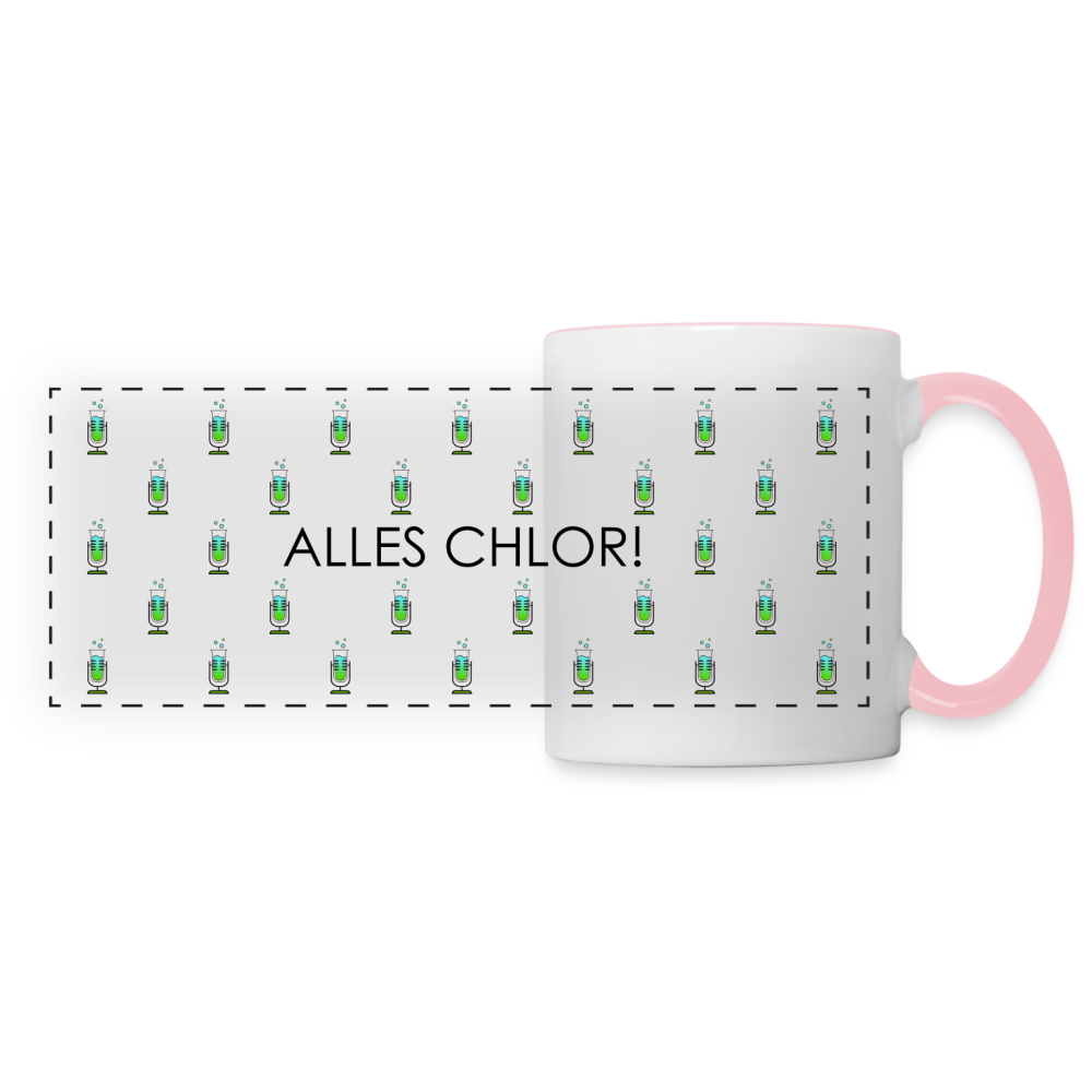 Panoramachlasse - Weiß/Pink
