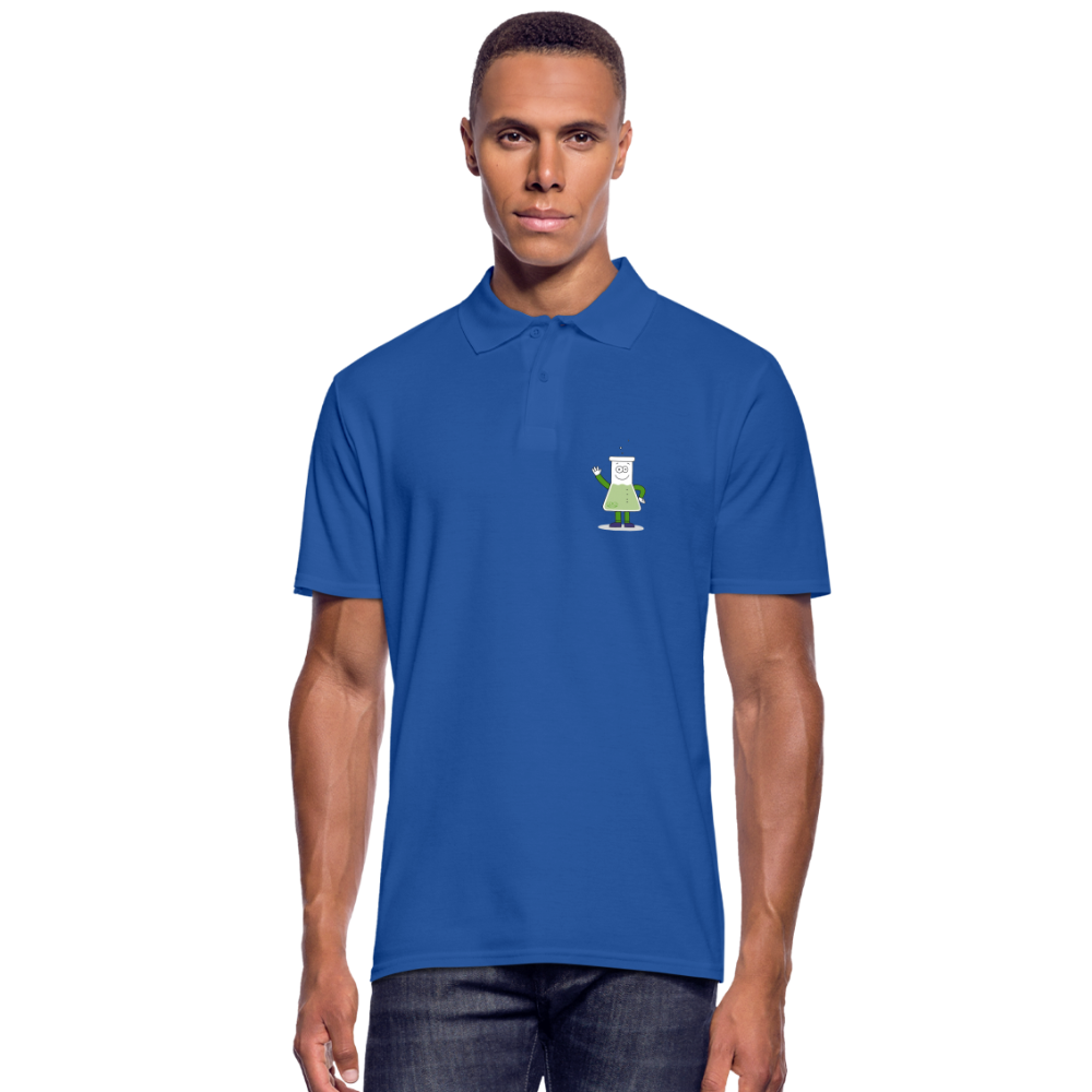 Männer Poloshirt - Royalblau