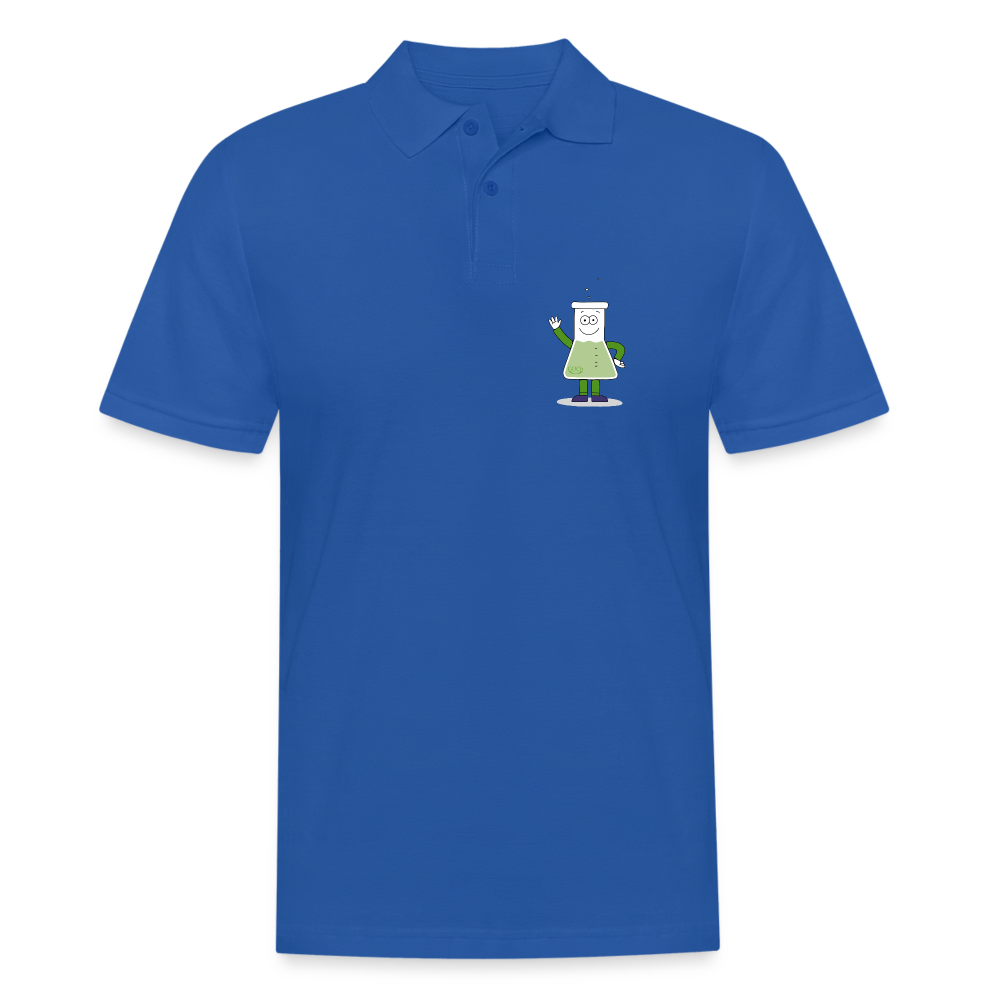 Männer Poloshirt - Royalblau
