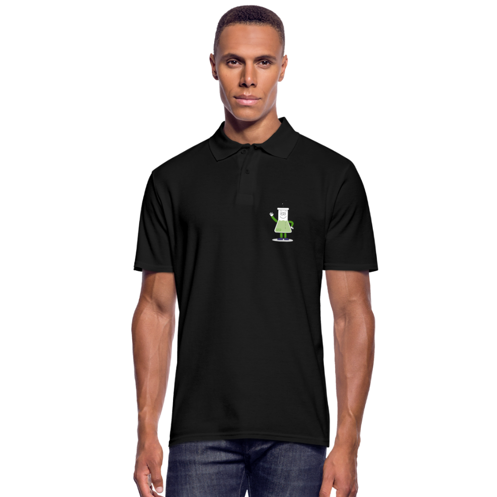 Männer Poloshirt - Schwarz