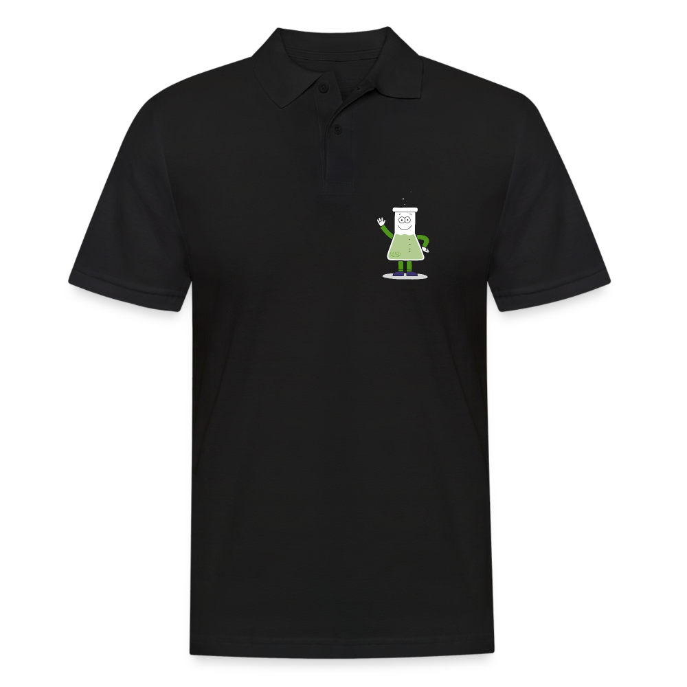Männer Poloshirt - Schwarz