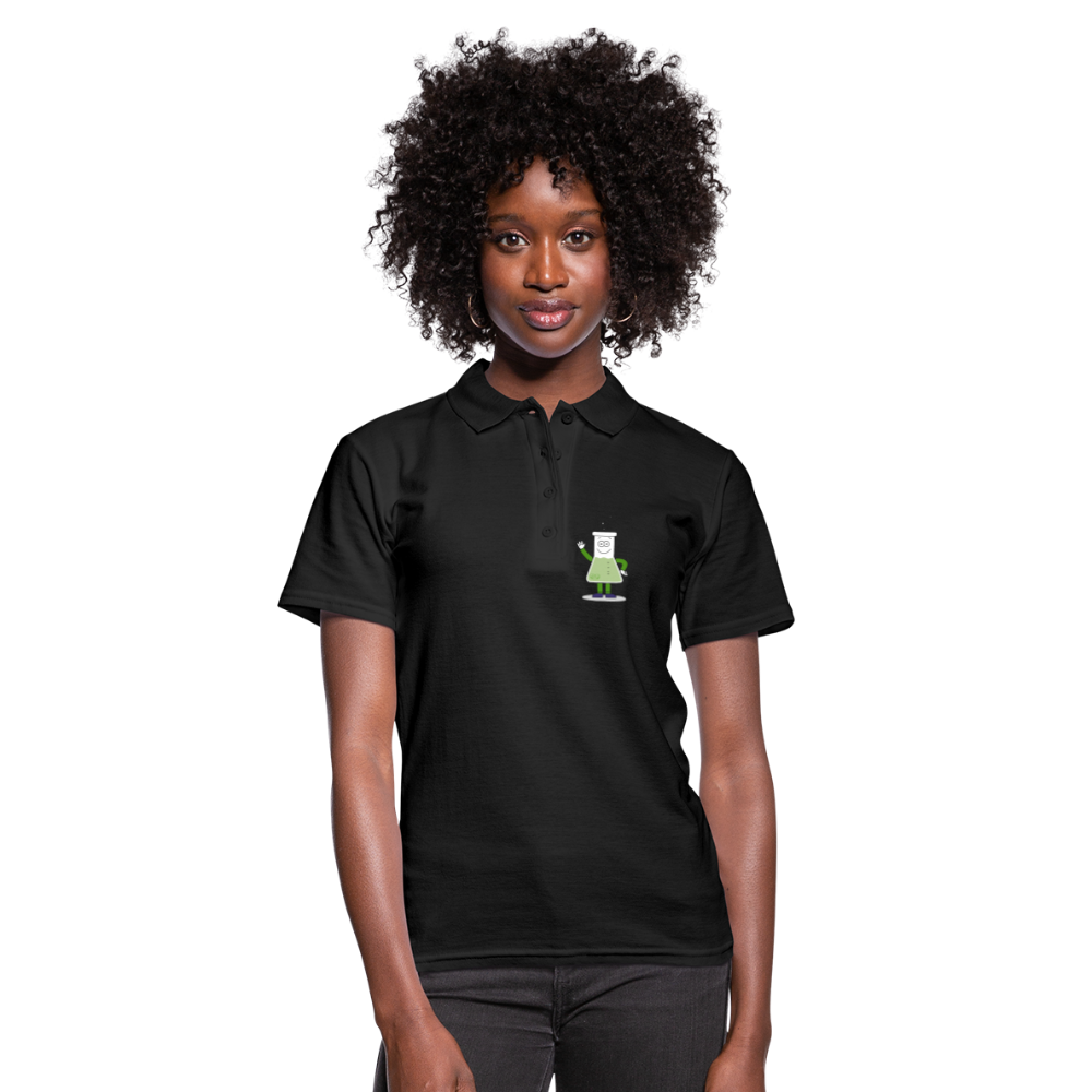 Frauen Polo Shirt - Schwarz