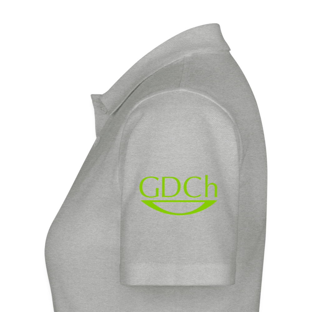 Frauen Polo Shirt - Grau meliert
