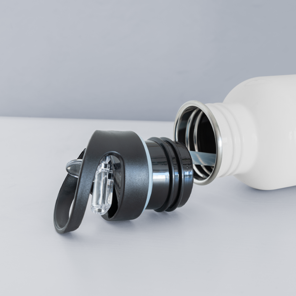 Trinkflasche „Chemists have all the solutions“ - weiß