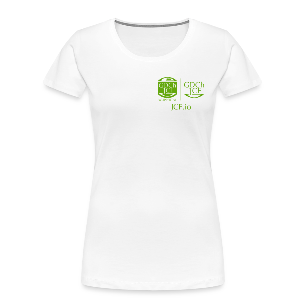 Bio Shirt - JCF Wuppertal - weiß