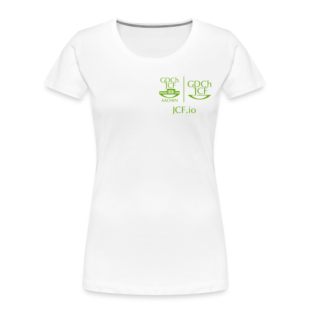 Damen Bio Shirt - JCF Aachen - Weiß