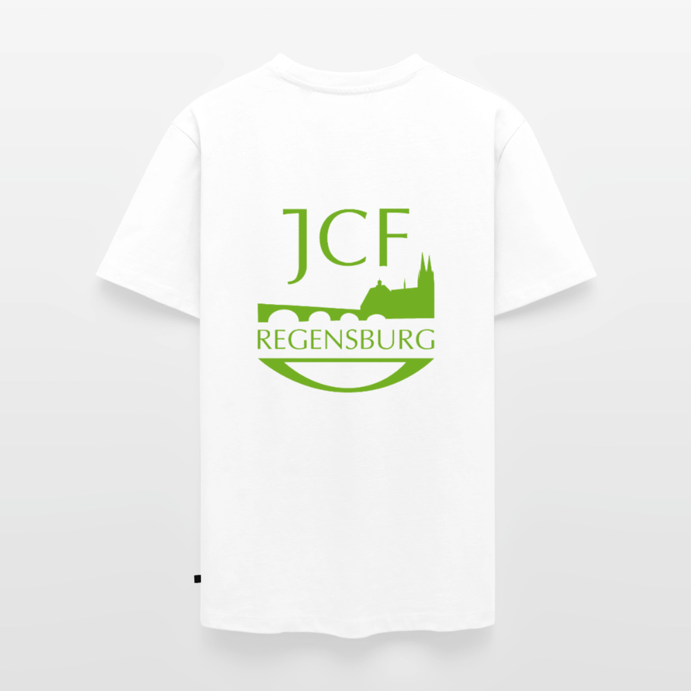 Herren Premium T-Shirt – JCF Regensburg - Weiß