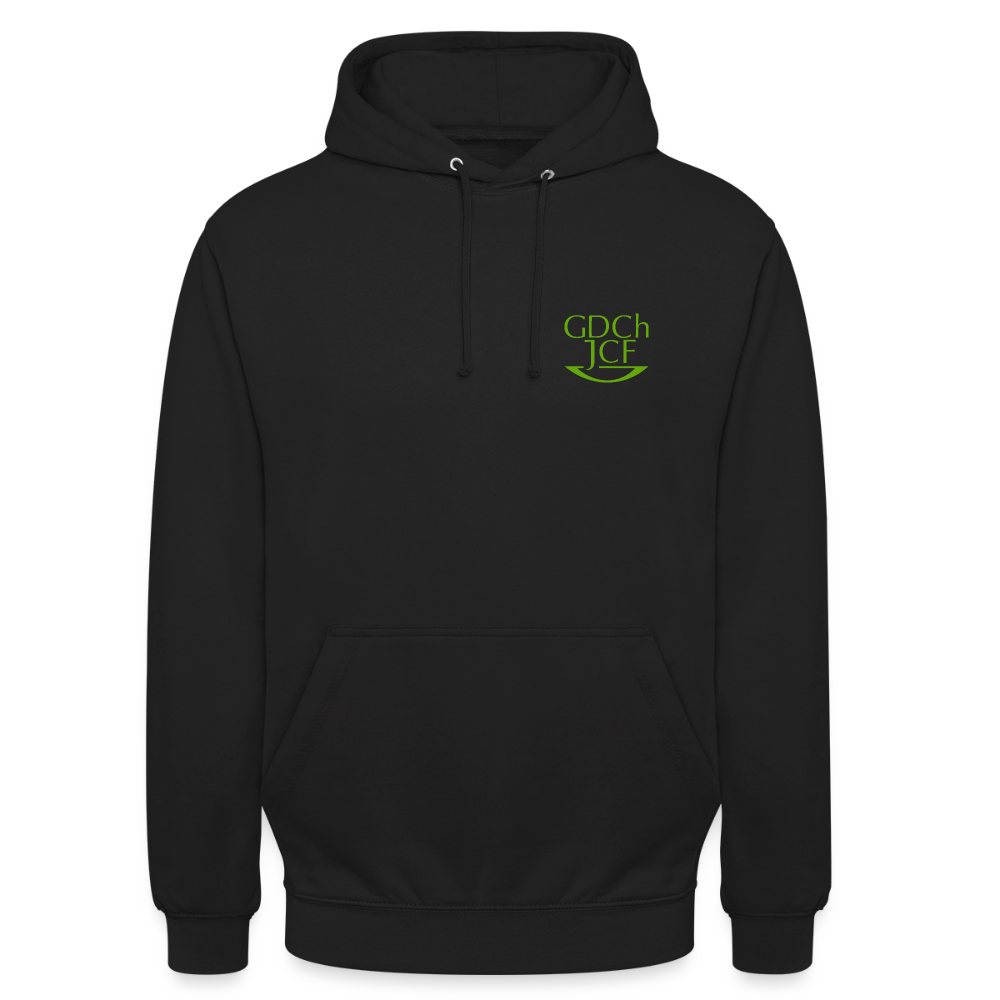 Ehrenamts-Hoodie JCF - Ehrenamtlich für die GDCh - Schwarz