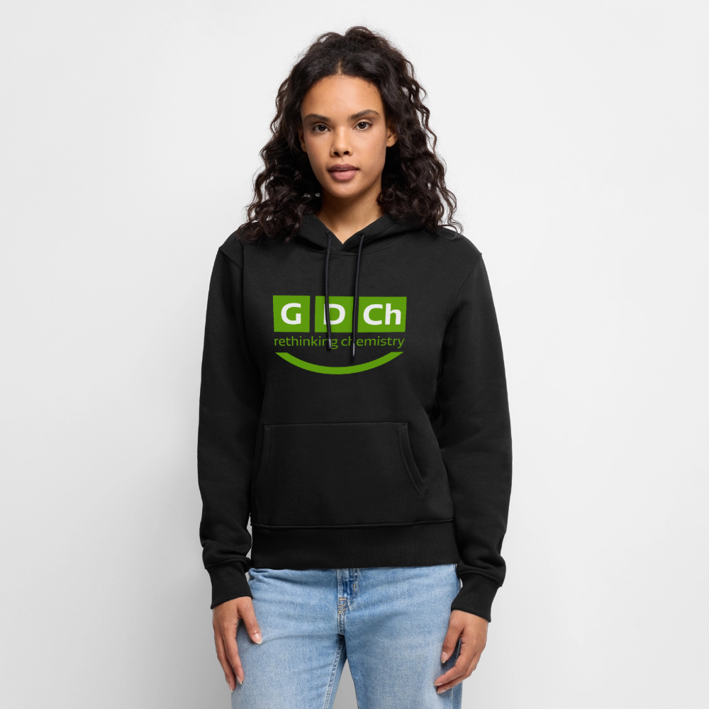 Frauen Premium Hoodie Rethinking Chemistry - Schwarz