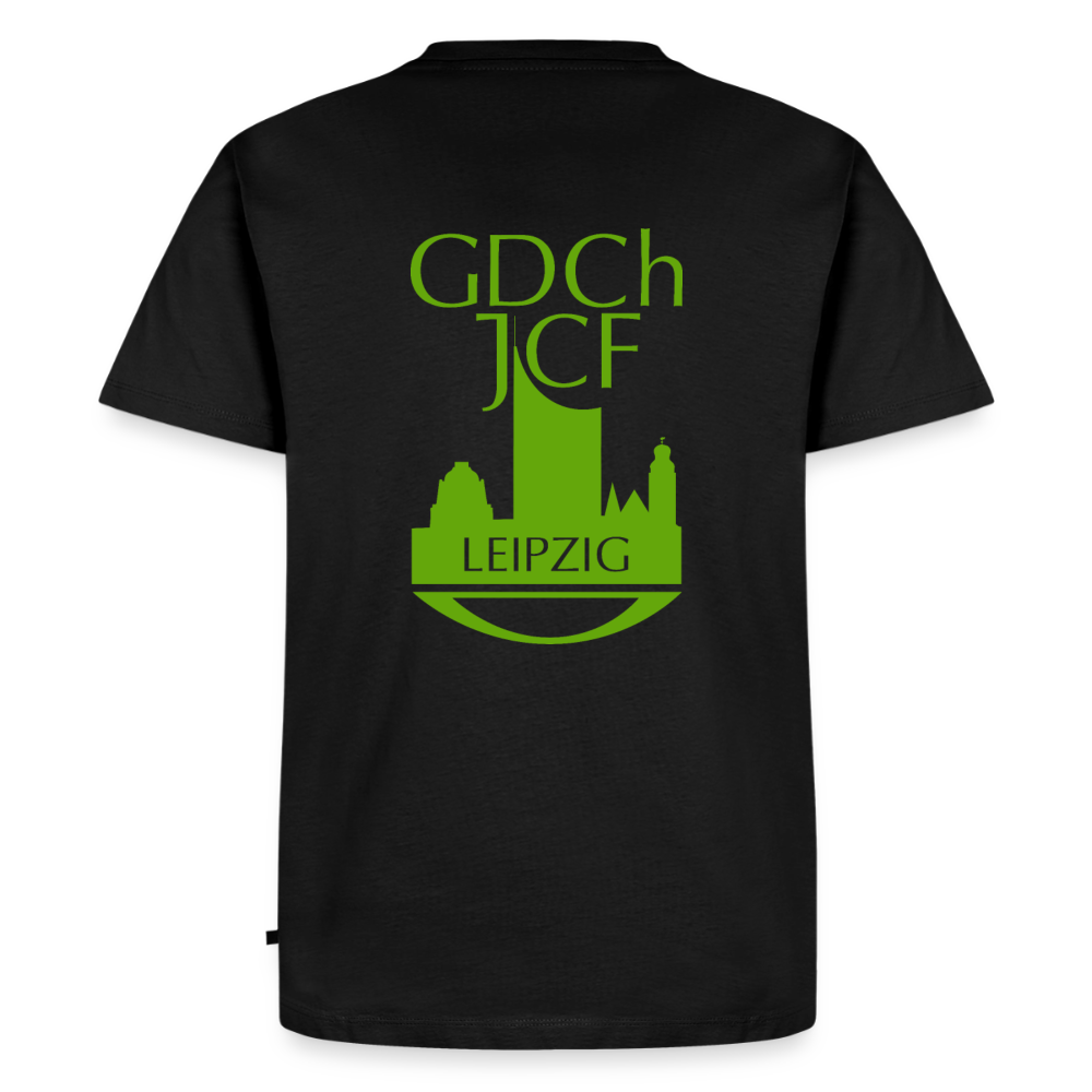 Herren Premium T-Shirt – JCF Leipzig - Schwarz