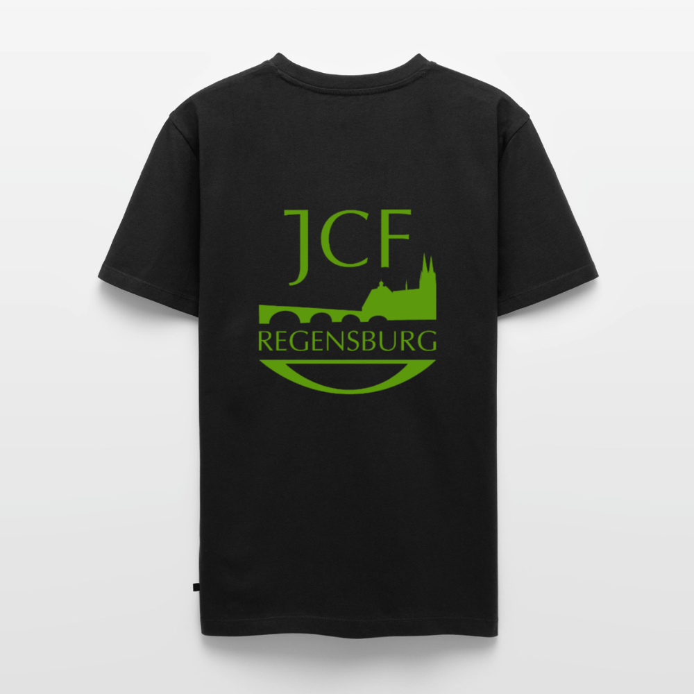 Herren Premium T-Shirt – JCF Regensburg - Schwarz