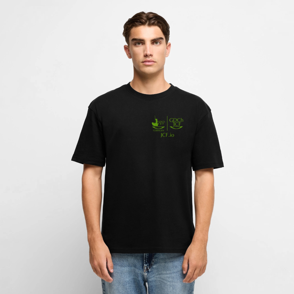 Bio Shirt - JCF Tübingen weiß - Schwarz