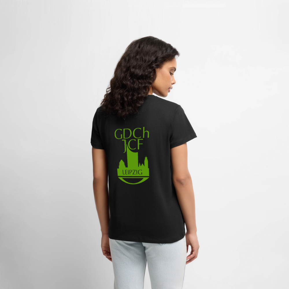 Frauen Premium T-Shirt – JCF Leipzig - Schwarz