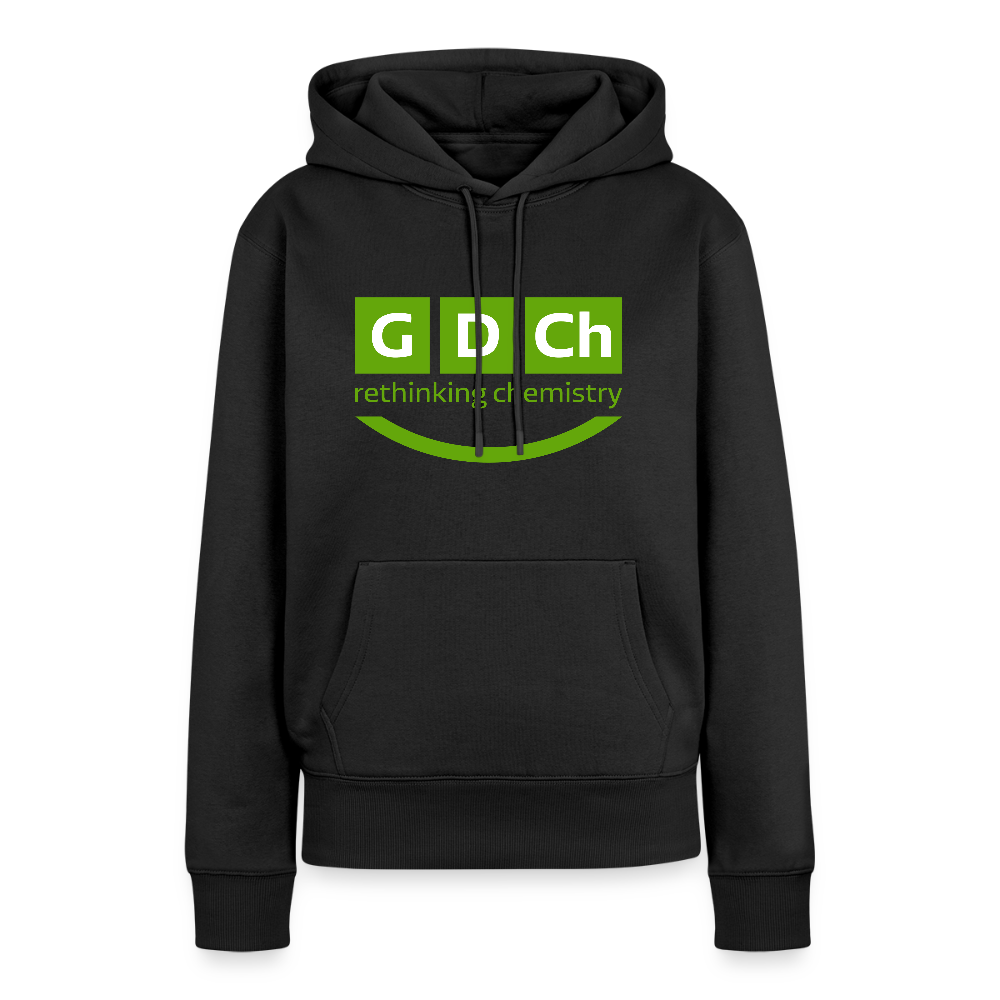 Frauen Premium Hoodie Rethinking Chemistry - Schwarz
