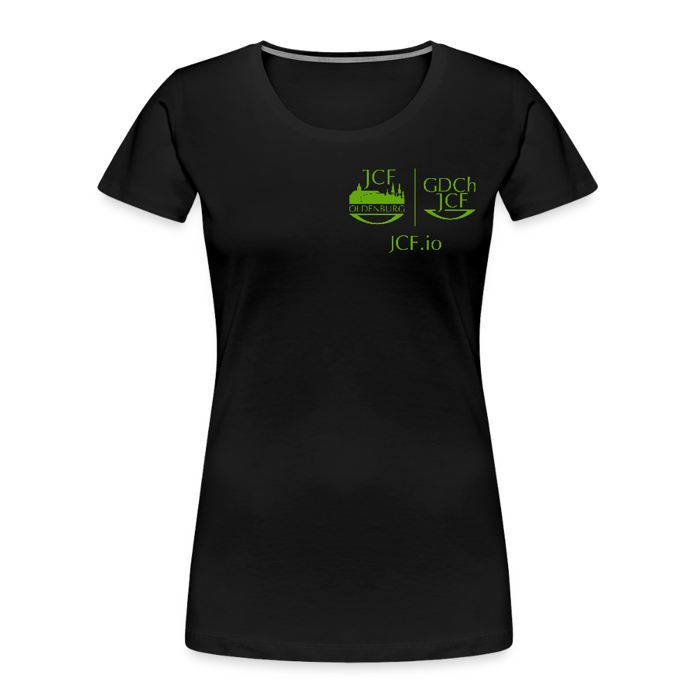 Damen Bio Shirt - JCF Oldenburg - Schwarz