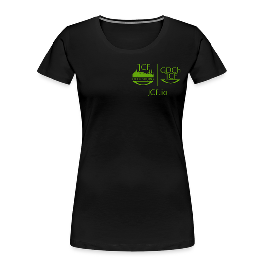 Damen Bio Shirt - JCF Oldenburg - Schwarz