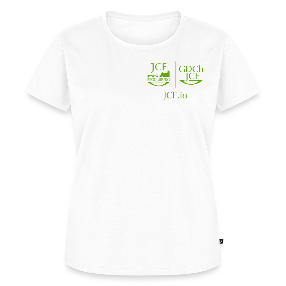 Frauen Premium T-Shirt – JCF Regensburg - Weiß