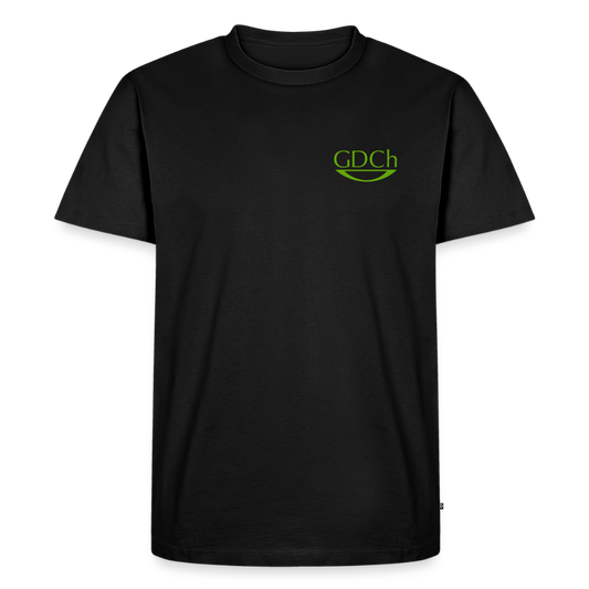 Männer T-Shirt GDCh-Logo - Chemie verbindet. Menschen gestalten. - Schwarz