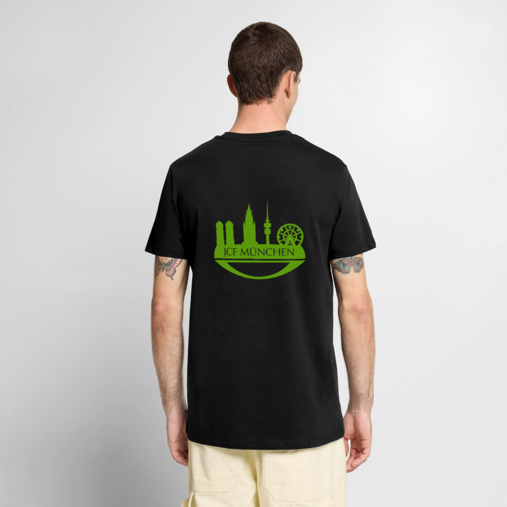 Herren Premium T-Shirt – JCF München - Schwarz