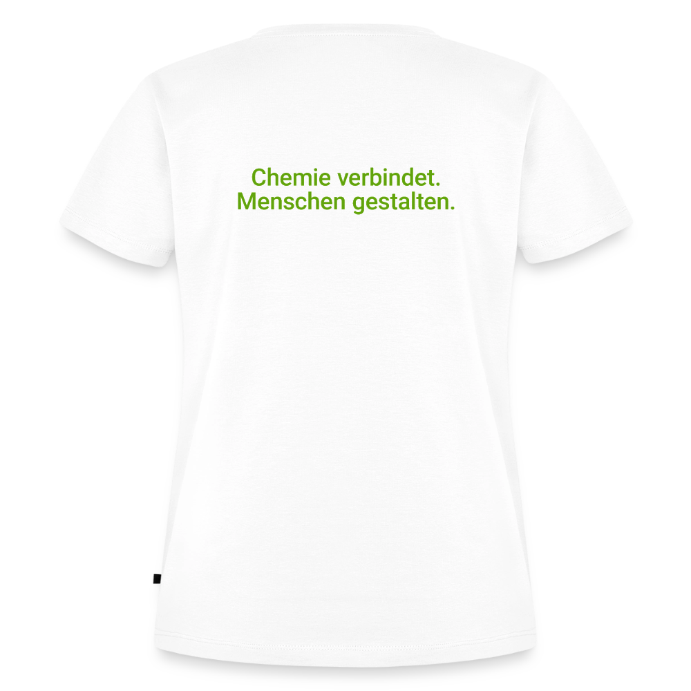 T-Shirt GDCh-Logo - Chemie verbindet. Menschen gestalten. - Weiß