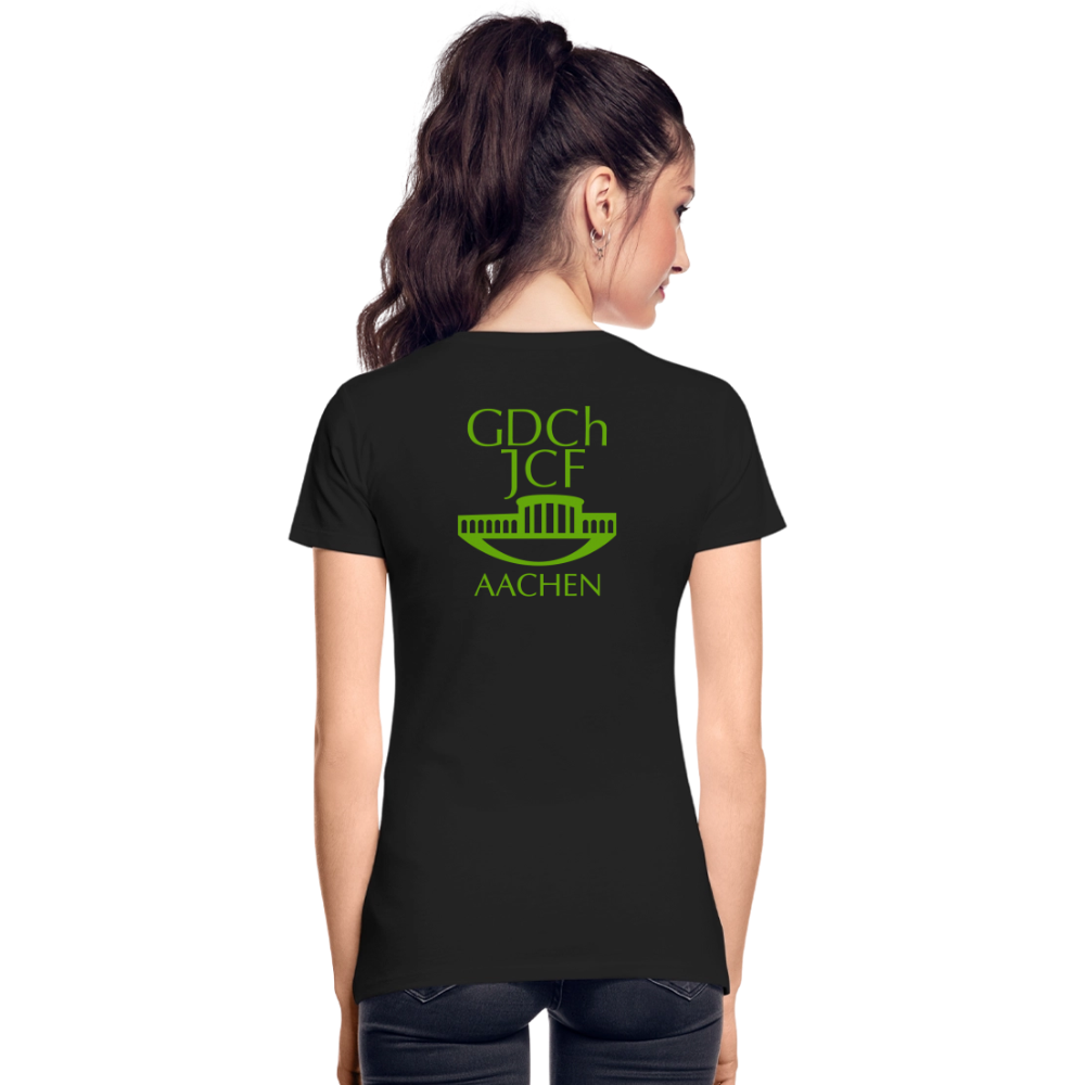 Damen Bio Shirt - JCF Aachen - Schwarz
