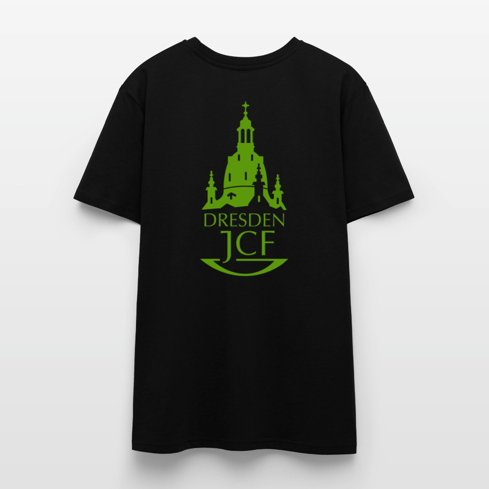 Unisex Bio Shirt JCF Dresden - Schwarz