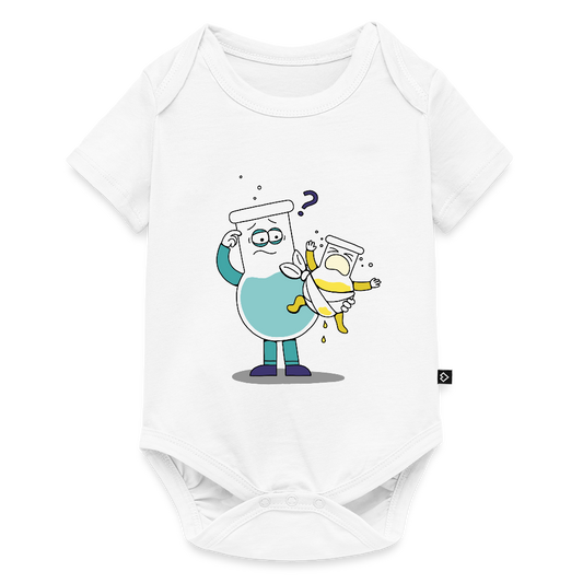 Baby Bio-Kurzarmbody - Weiß