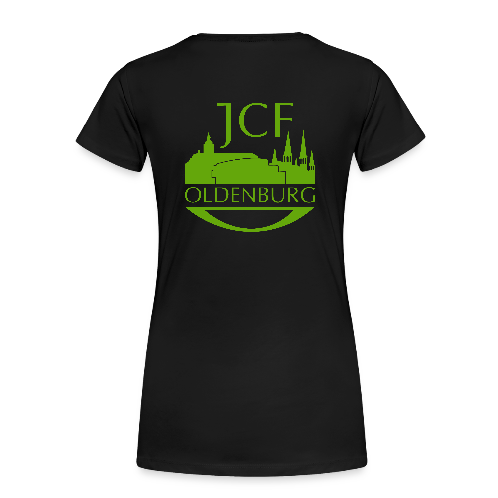 Damen Bio Shirt - JCF Oldenburg - Schwarz