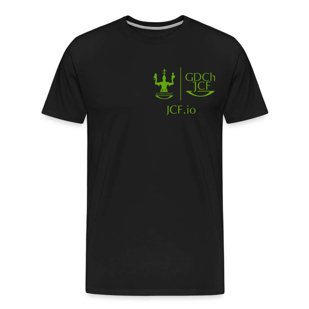 Unisex Bio Shirt - JCF Konstanz - Schwarz