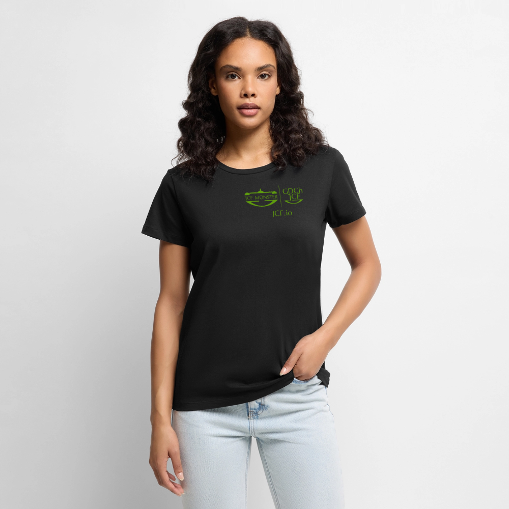 Frauen Premium T-Shirt – JCF Münster - Schwarz