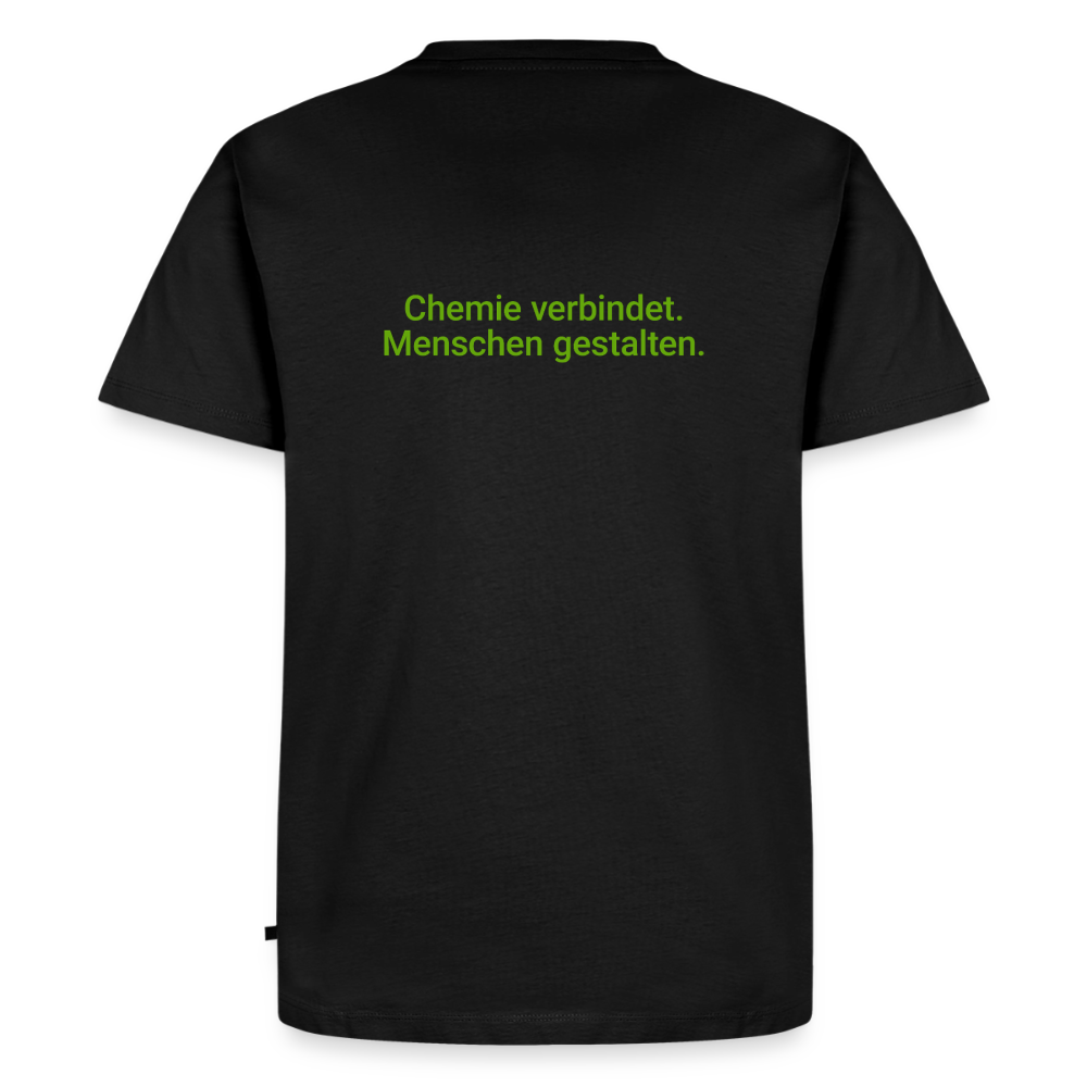 Männer T-Shirt GDCh-Logo - Chemie verbindet. Menschen gestalten. - Schwarz