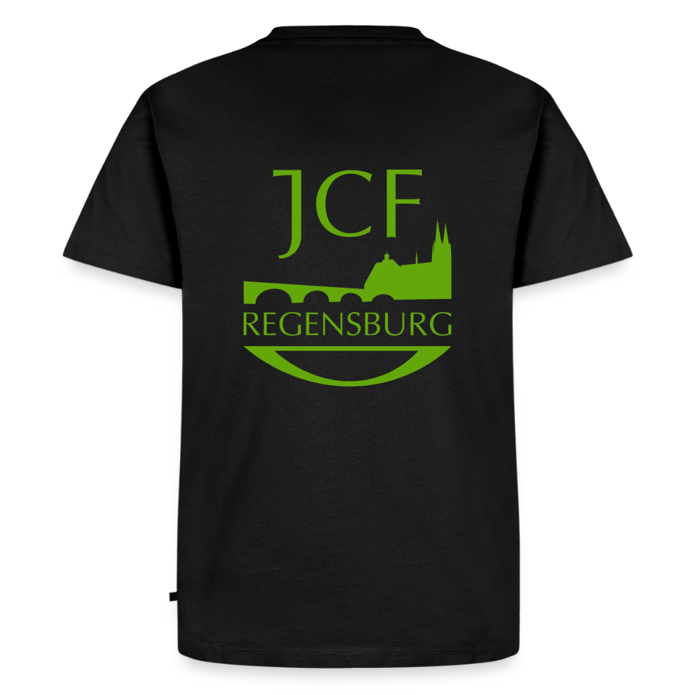 Herren Premium T-Shirt – JCF Regensburg - Schwarz