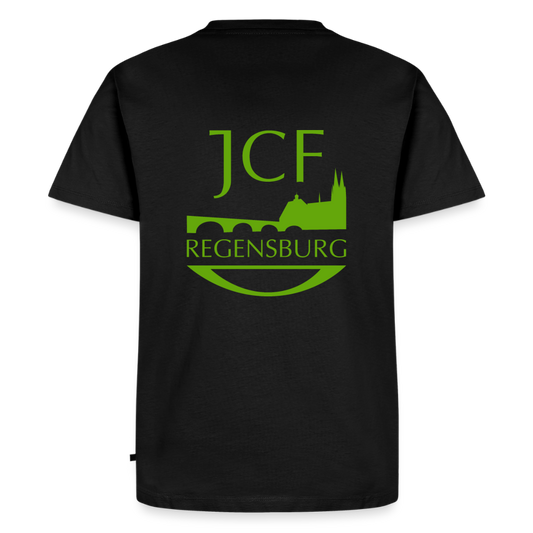 Herren Premium T-Shirt – JCF Regensburg - Schwarz