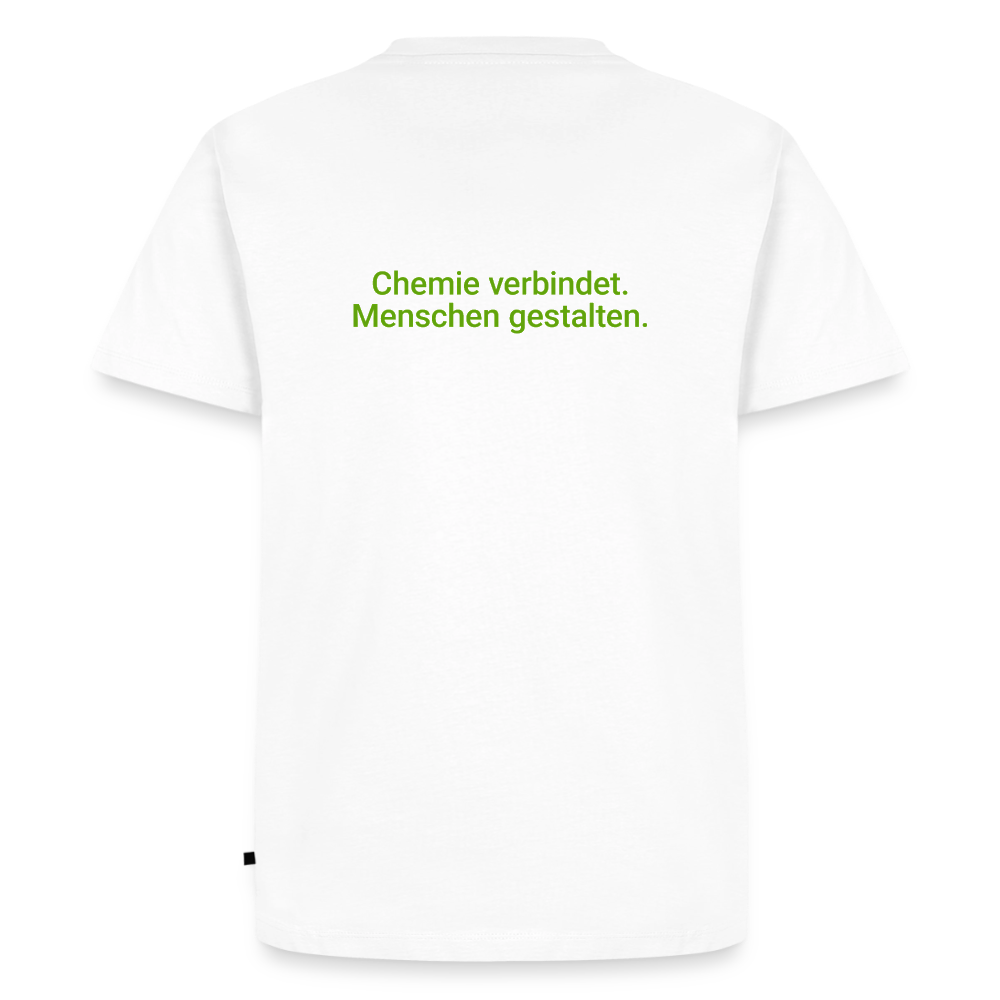 Männer T-Shirt GDCh-Logo - Chemie verbindet. Menschen gestalten. - Weiß