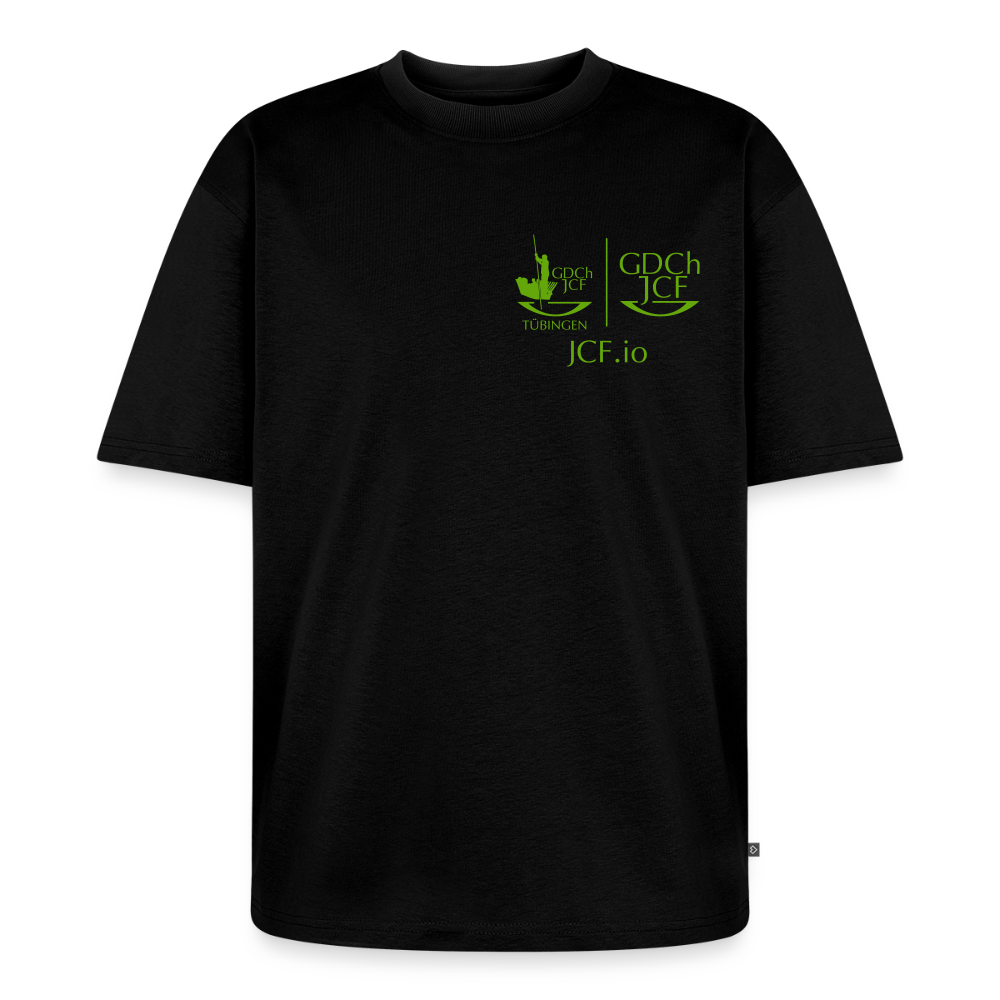 Bio Shirt - JCF Tübingen weiß - Schwarz