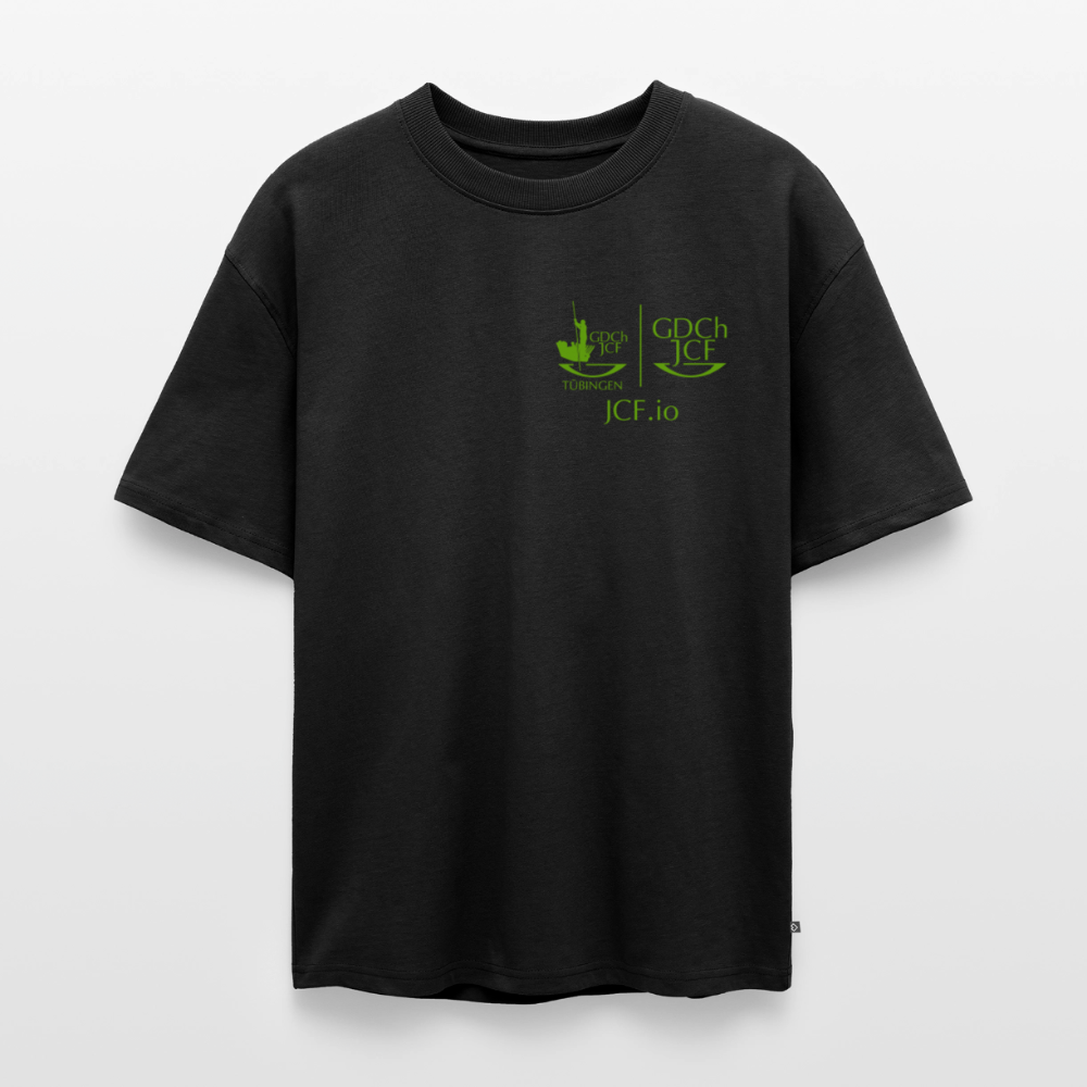 Bio Shirt - JCF Tübingen weiß - Schwarz