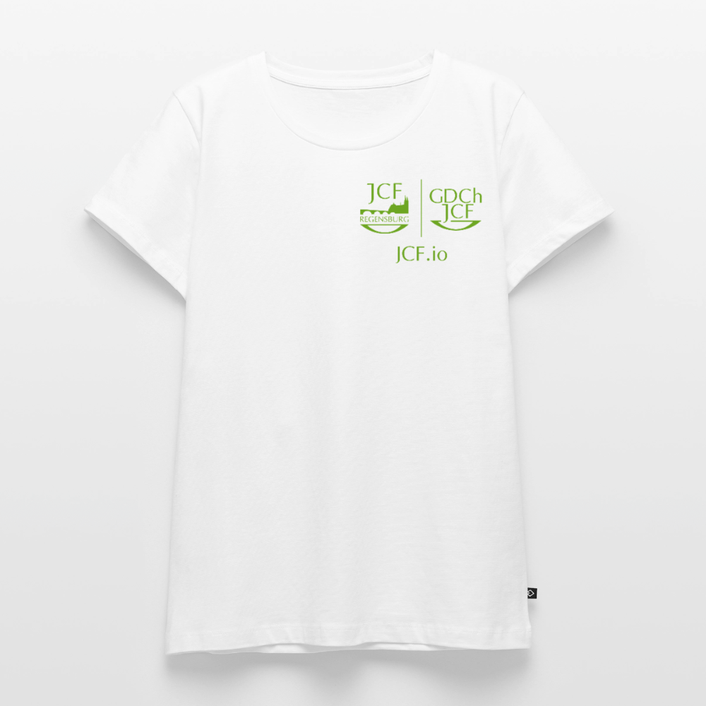 Frauen Premium T-Shirt – JCF Regensburg - Weiß