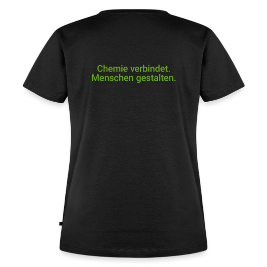 T-Shirt GDCh-Logo - Chemie verbindet. Menschen gestalten. - Schwarz