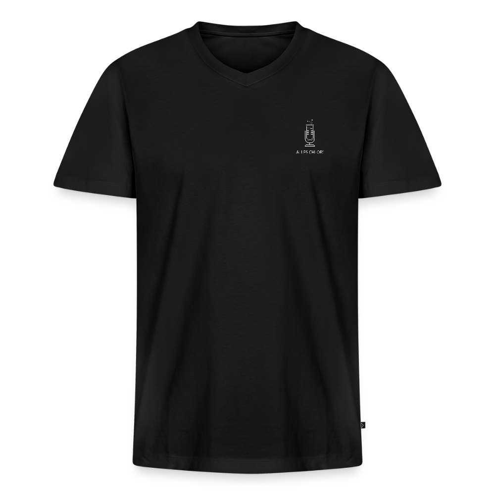 Alles Chlor! (kleines Logo) - Männer Bio-T-Shirt - Schwarz