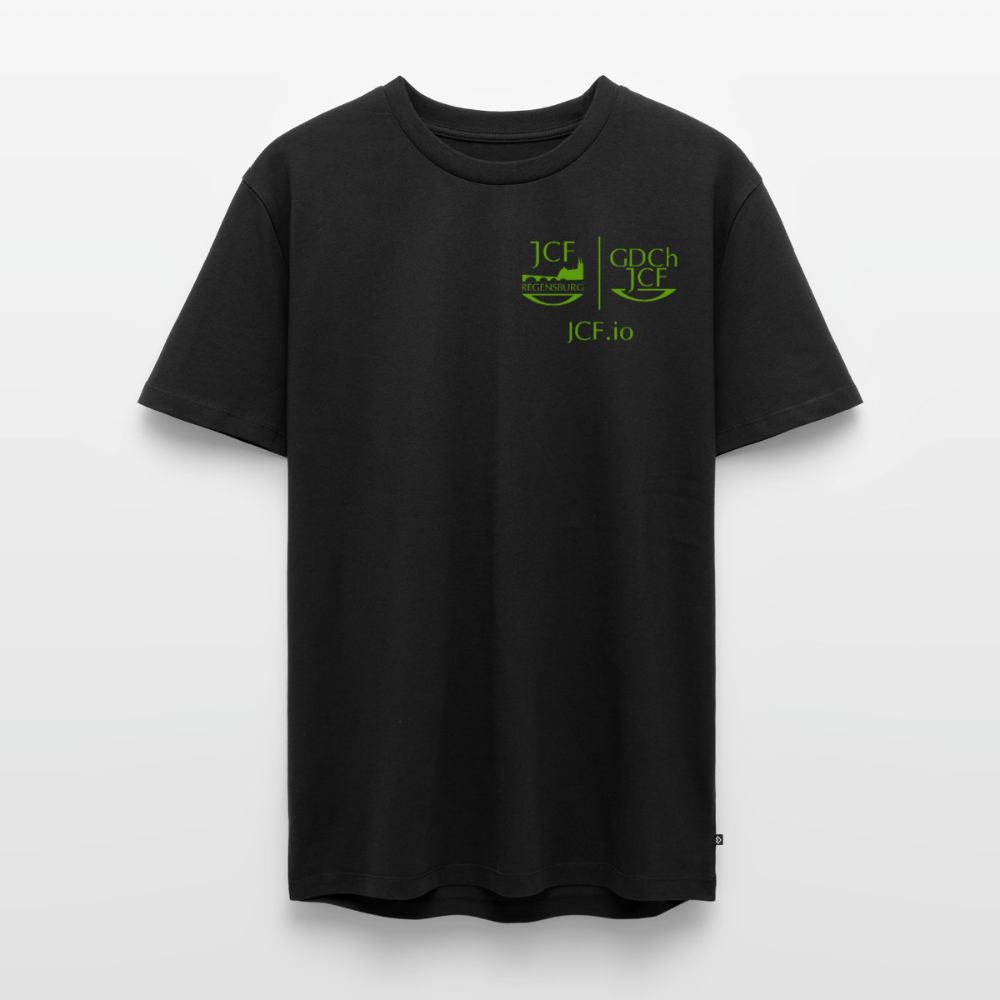 Herren Premium T-Shirt – JCF Regensburg - Schwarz
