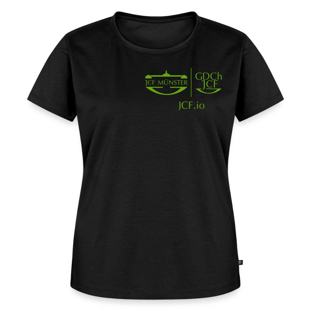 Frauen Premium T-Shirt – JCF Münster - Schwarz