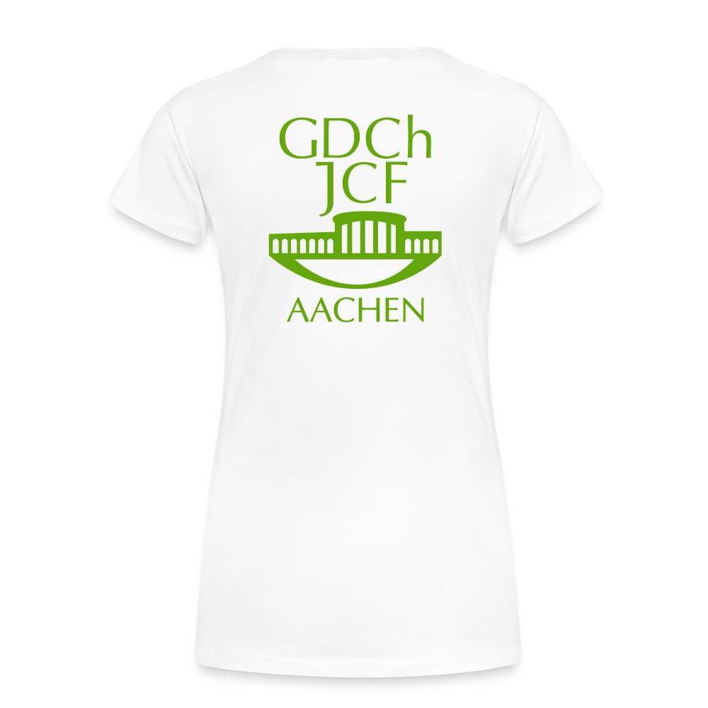 Damen Bio Shirt - JCF Aachen - Weiß