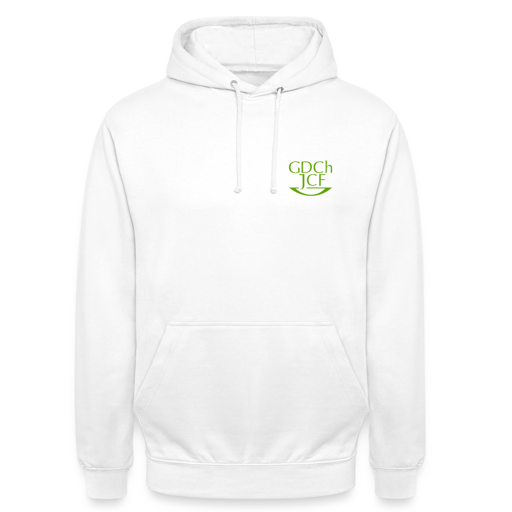 Ehrenamts-Hoodie JCF - Ehrenamtlich für die GDCh - Weiß