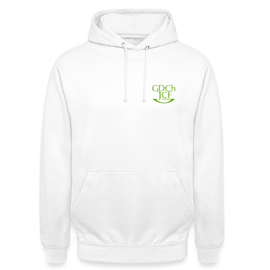 Ehrenamts-Hoodie JCF - Ehrenamtlich für die GDCh - Weiß