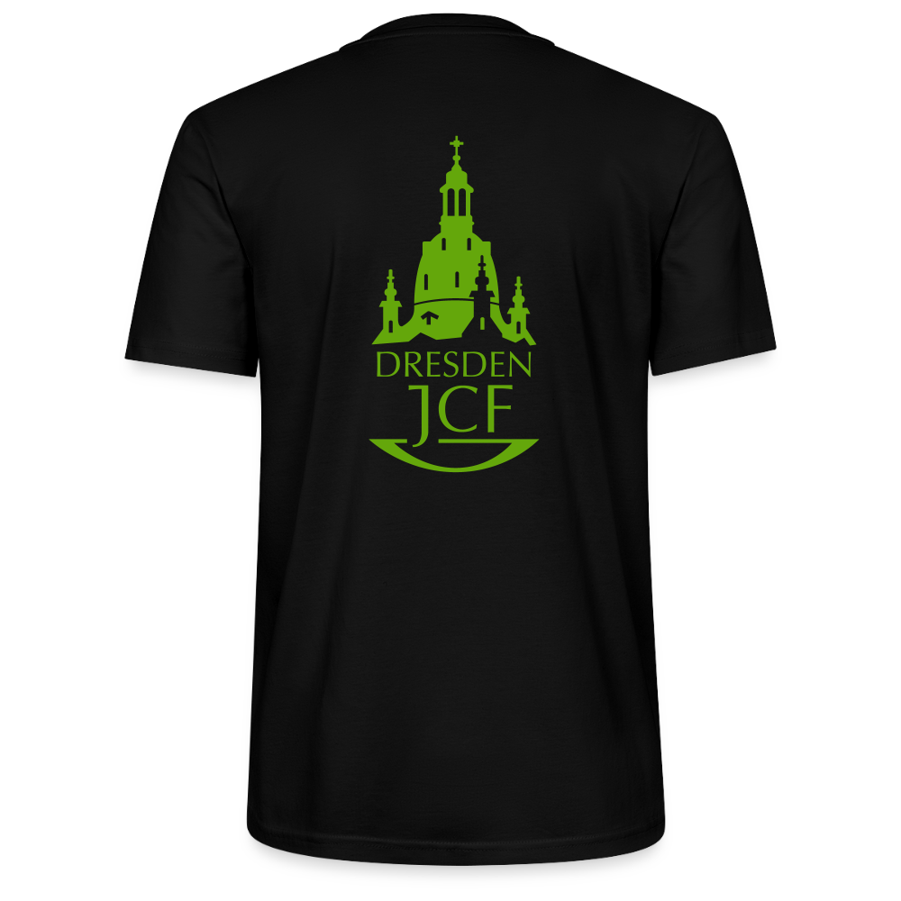 Unisex Bio Shirt JCF Dresden - Schwarz