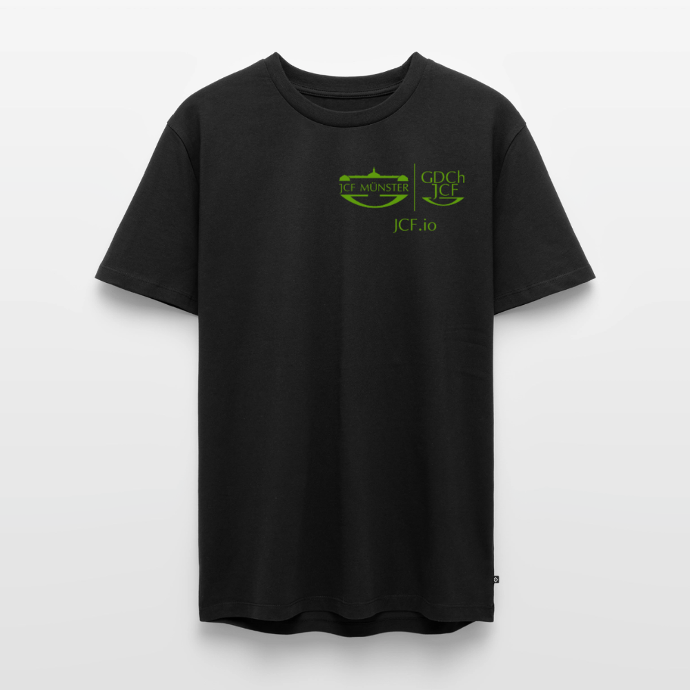 Herren Premium T-Shirt – JCF Münster - Schwarz