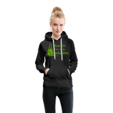 „Chemists have all the solutions“ Frauen Premium Hoodie - Schwarz
