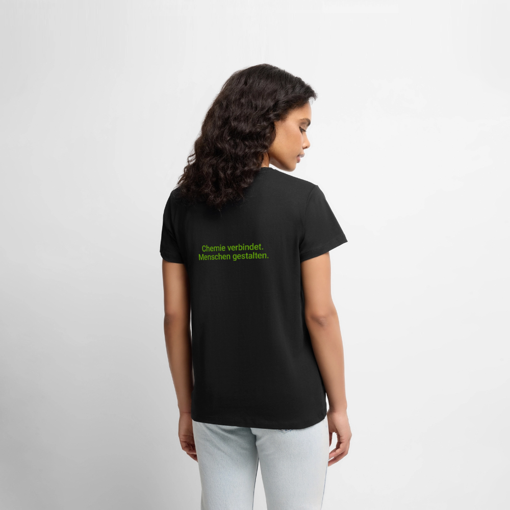 T-Shirt GDCh-Logo - Chemie verbindet. Menschen gestalten. - Schwarz