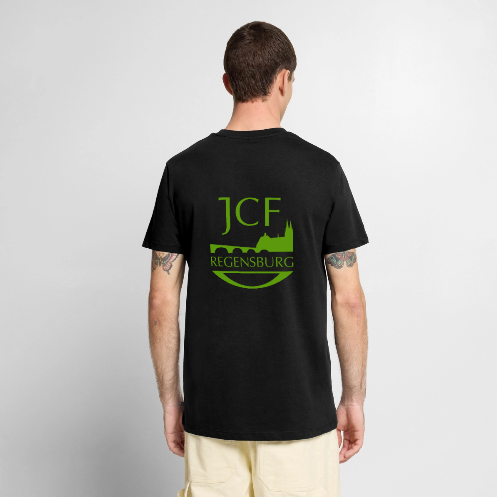 Herren Premium T-Shirt – JCF Regensburg - Schwarz